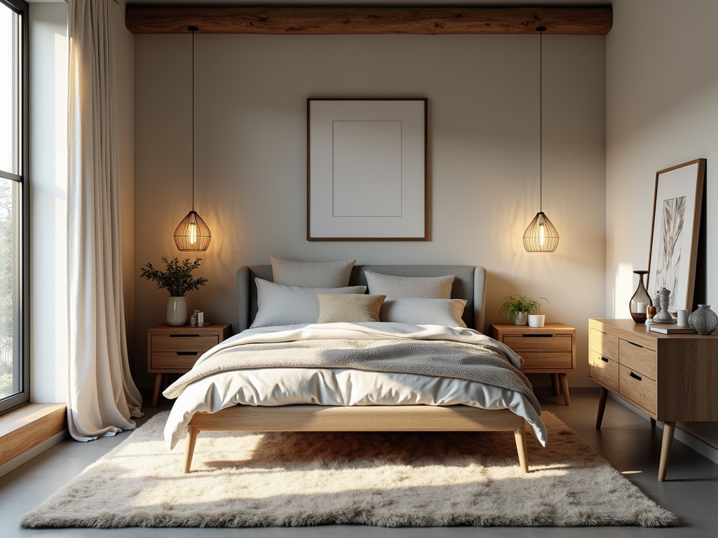 Inviting Modern Rustic Bedroom Inspirations