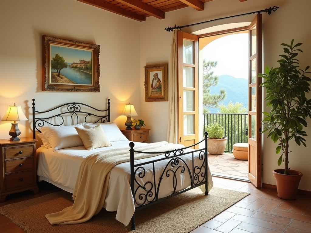 Italian Mediterranean Bedroom Ideas for a Timeless Resting Space