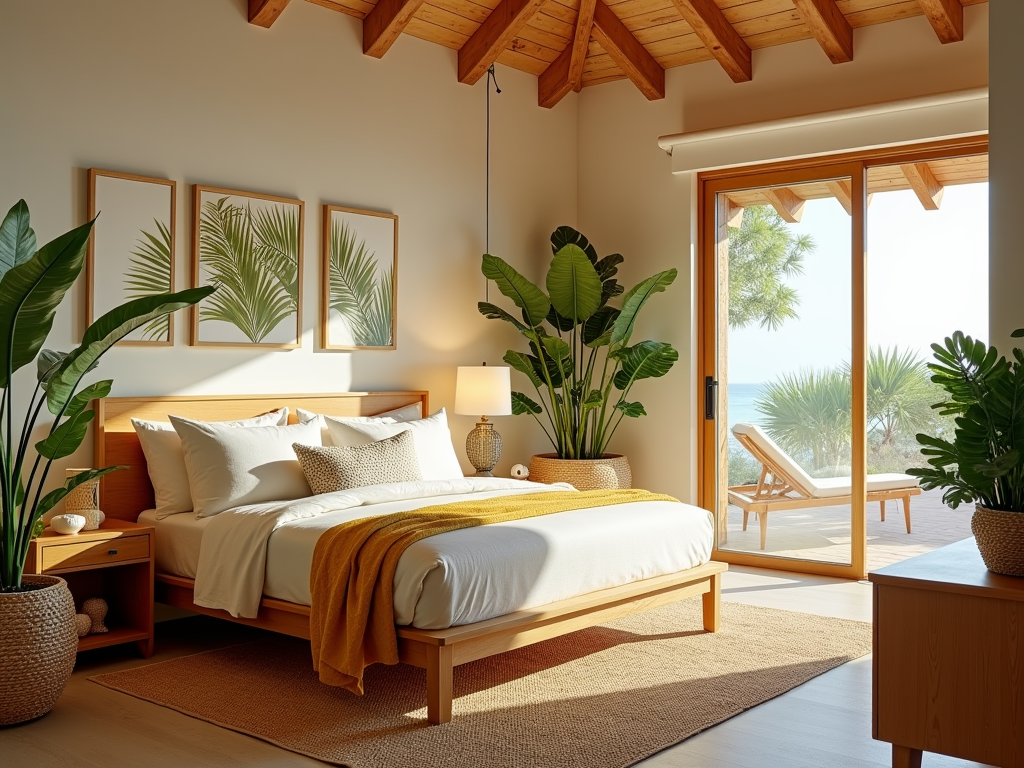 Tropical Paradise: Bedroom Design Ideas