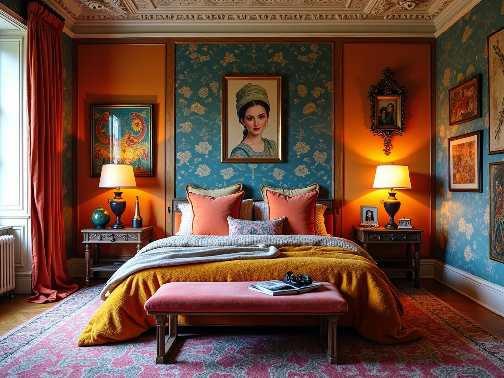 Maximalist Magic: Bedroom Design Ideas to Spark Your Creativity